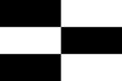 Grensmark Posen-West-Pruisen (Pruisische provincie)-Vlag rechthoekig