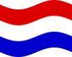 Zwaaien Hessen-Nassau (Pruisische provincie) vlag statisch
