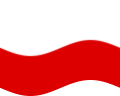 Zwaaien Westfalen (Pruisische provincie) vlag statisch