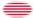 Sons of Liberty (VS ca. 1765, 13 banen)-Vlag als ovaal vignet