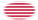 Sons of Liberty (VS ca. 1765, 13 banen)-Vlag als ovaal vignet