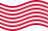 Zwaaien Sons of Liberty (VS ca. 1765, 13 banen) vlag statisch