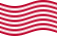 Zwaaien Sons of Liberty (VS ca. 1765, 13 banen) vlag statisch