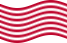 Zwaaien Sons of Liberty (VS ca. 1765, 13 banen) vlag statisch