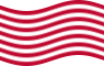 Zwaaien Sons of Liberty (VS ca. 1765, 13 banen) vlag statisch