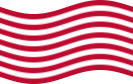 Zwaaien Sons of Liberty (VS ca. 1765, 13 banen) vlag statisch