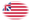 Grand Union (VS 1775-1777)-Vlag als ovaal vignet