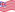 Zwaaien Grand Union (VS 1775-1777) vlag statisch