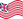 Zwaaien Grand Union (VS 1775-1777) vlag statisch