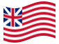 Geanimeerde vlag Grand Union (VS 1775-1777)