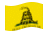 Gadsden (VS ca. 1775)-Vlag zwaaien