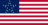 Great Star (VS 1818-1819)-Vlag rechthoekig