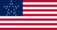 Great Star (VS 1818-1819)-Vlag rechthoekig