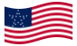 Great Star (VS 1818-1819)-Vlag zwaaien