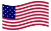 Geanimeerde vlag Star-Spangled Banner (VS 1795-1818)