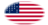 Fort Sumter (VS 1861)-Vlag als ovaal vignet