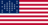 Fort Sumter (VS 1861)-Vlag rechthoekig
