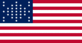 Fort Sumter (VS 1861)-Vlag rechthoekig