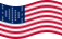 Zwaaien Fort Sumter (VS 1861) vlag statisch