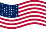 Zwaaien Fort Sumter (VS 1861) vlag statisch