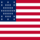 Fort Sumter (VS 1861)-Vlag vierkant