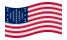 Fort Sumter (VS 1861)-Vlag zwaaien