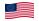 USA 37 sterren (1867-1877)-Vlag zwaaien