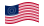 USA 37 sterren (1867-1877)-Vlag zwaaien