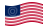 USA 37 sterren (1867-1877)-Vlag zwaaien