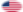 USA 48 sterren (1912-1959)-Vlag als ovaal vignet
