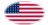 USA 48 sterren (1912-1959)-Vlag als ovaal vignet