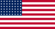 Flag graphics USA 48 sterren (1912-1959)