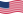 Zwaaien USA 48 sterren (1912-1959) vlag statisch