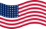 Zwaaien USA 48 sterren (1912-1959) vlag statisch