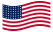 Geanimeerde vlag USA 48 sterren (1912-1959)
