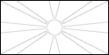 Vlag van Macedonië om in te kleuren
