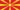 Macedonië-Vlag rechthoekig