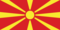 Macedonië-Vlag rechthoekig