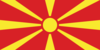 Macedonië-Vlag rechthoekig
