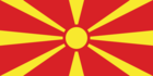 Macedonië-Vlag rechthoekig