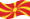 Zwaaien Macedonië vlag statisch