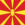 Macedonië-Vlag vierkant