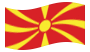 Macedonië-Vlag zwaaien
