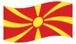 Macedonië-Vlag zwaaien