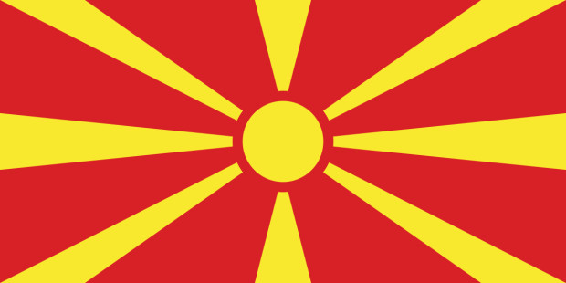Vlag Macedonië