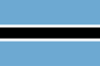 Flag graphics Botswana