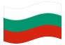 Geanimeerde vlag Bulgarije