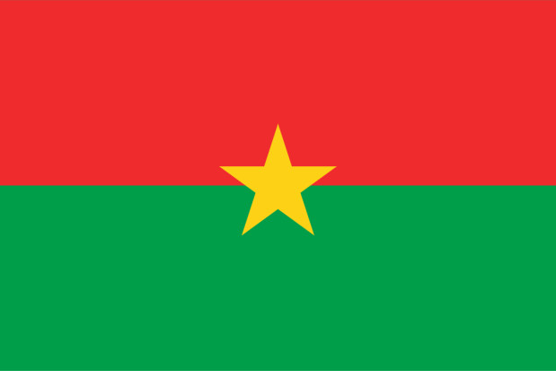 Vlag Burkina Faso