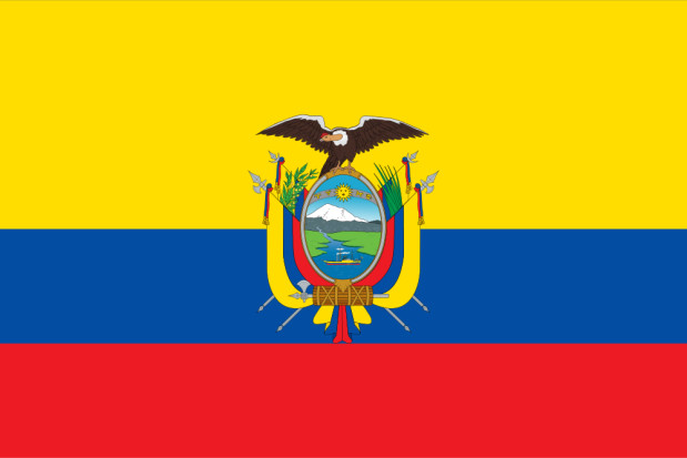 Vlag Ecuador, Vlag Ecuador