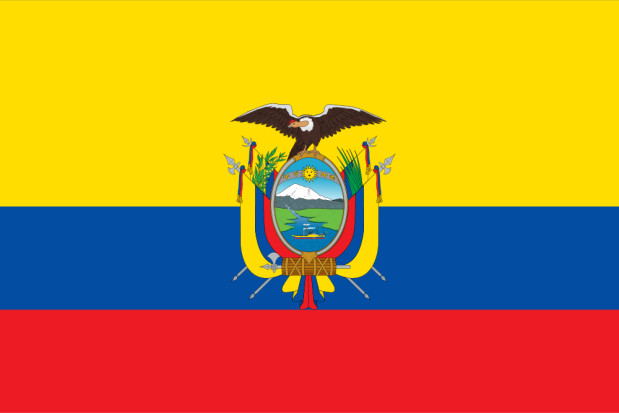 Vlag Ecuador